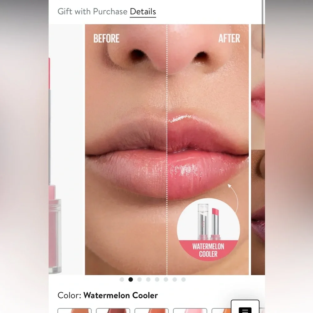 Kaja Juicy Glass Instant Hydrating & Plumping Lip Balm - Picture 2 of 7